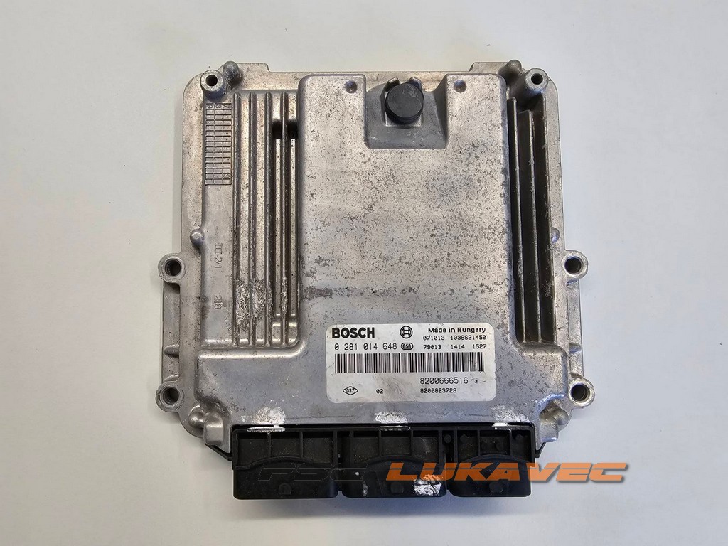 RENAULT TRAFIC KOMPJUTER MOTORA 2.0 DCI 8200666516 0281014648