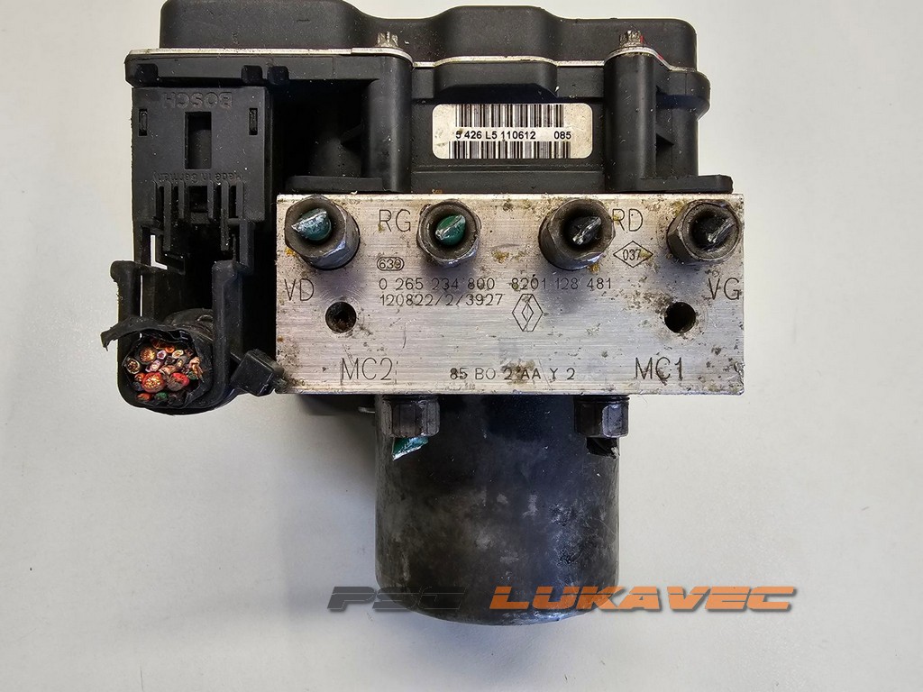 RENAULT CLIO 3 ABS CENTRALA CLIO 3 ABS PUMPA 0265234800 8201128481