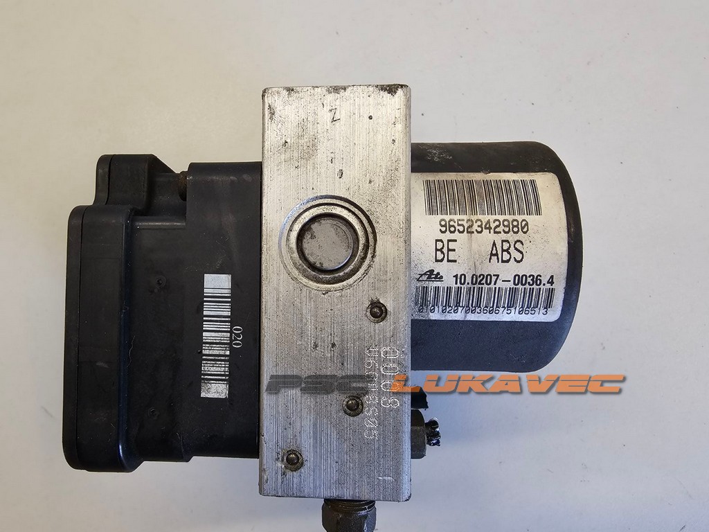 PEUGEOT 206 ABS CENTRALA 206 ABS PUMPA 9652342980 5WK84108