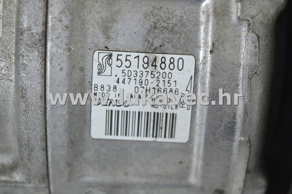 GRANDE PUNTO KOMPRESOR KLIME DENSO 551948880