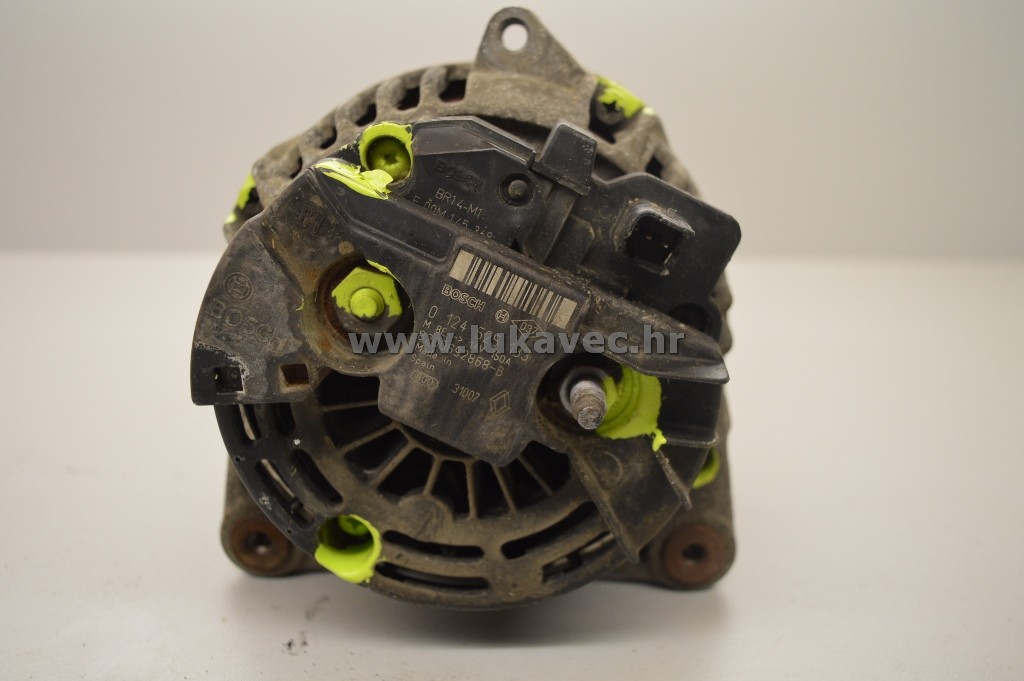 RENAULT MASTER 2.5 DCI ALTERNATOR 8200692868 BOSCH