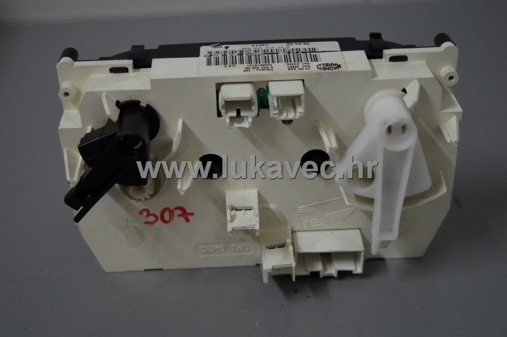 PEUGEOT 307 PREKIDAČI KLIME PEUGEOT 308 PREKIDAČI VENTILACIJE