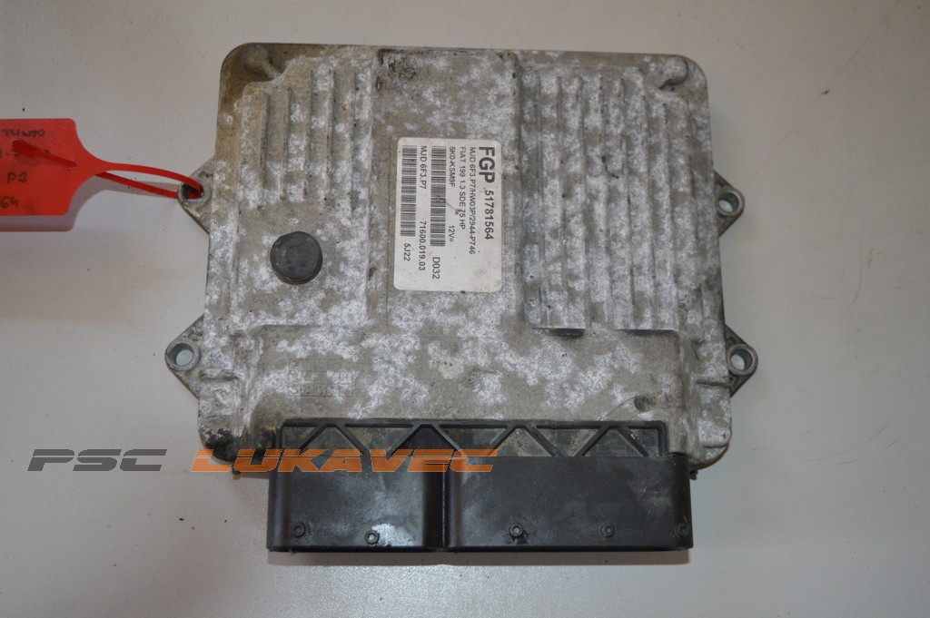 FIAT GRANDE PUNTO 1.3 JTD KOMPJUTER MOTORA FGP51781564 2006.