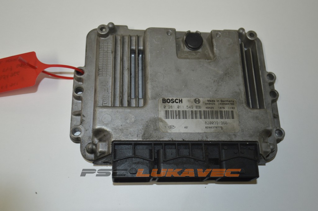 RENAULT MEGANE 2 KOMPJUTER MOTORA 1.9 DCI 8200391966 0281011549 BOSCH
