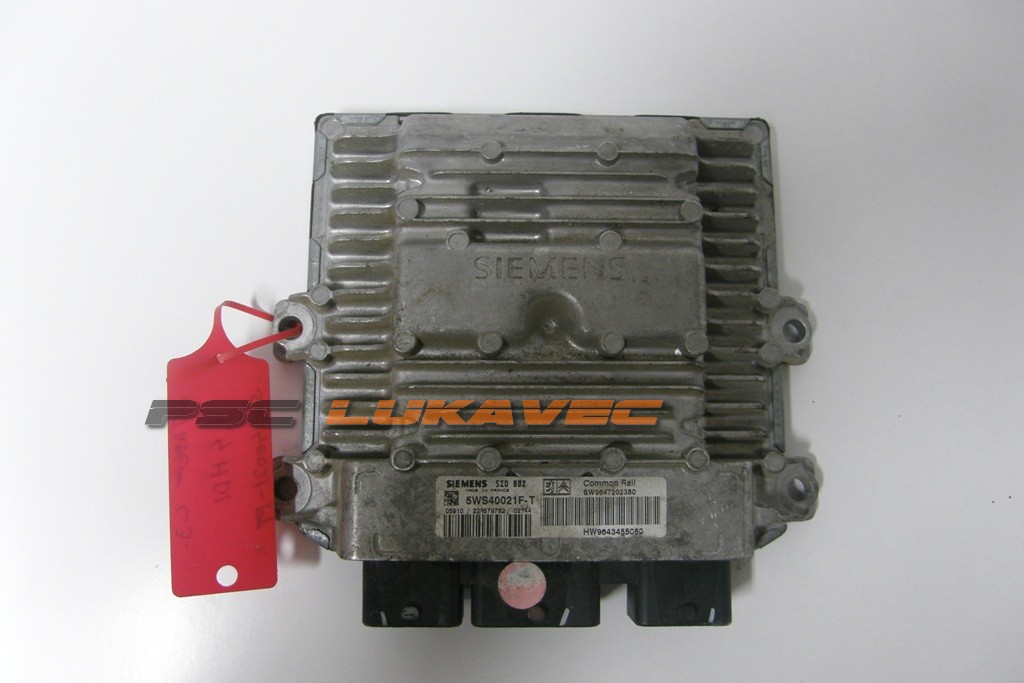 CITROEN C3 1.4 HDI KOMPJUTER MOTORA 5WS40021F-T  SID 802