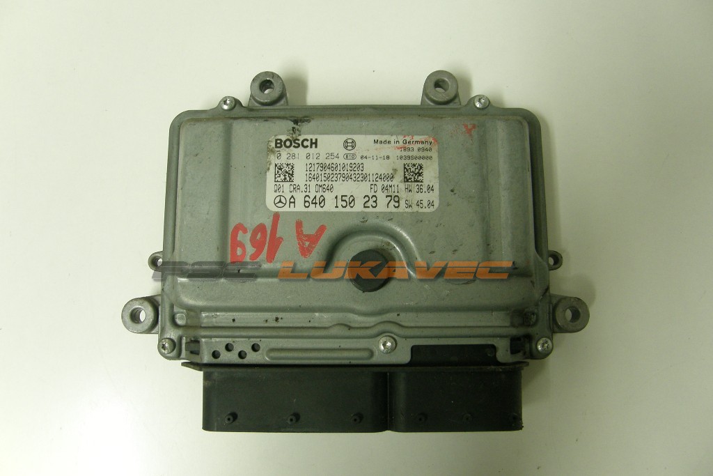 MERCEDES A KLASA KOMPJUTER MOTORA160 CDI A KLASA ECU 0281012254