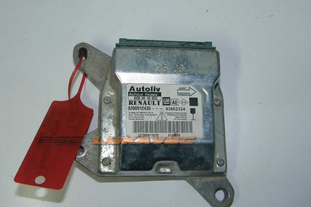 RENAULT TRAFIC CENTRALA ZRAČNOG JASTUKA 8200912435 2009.