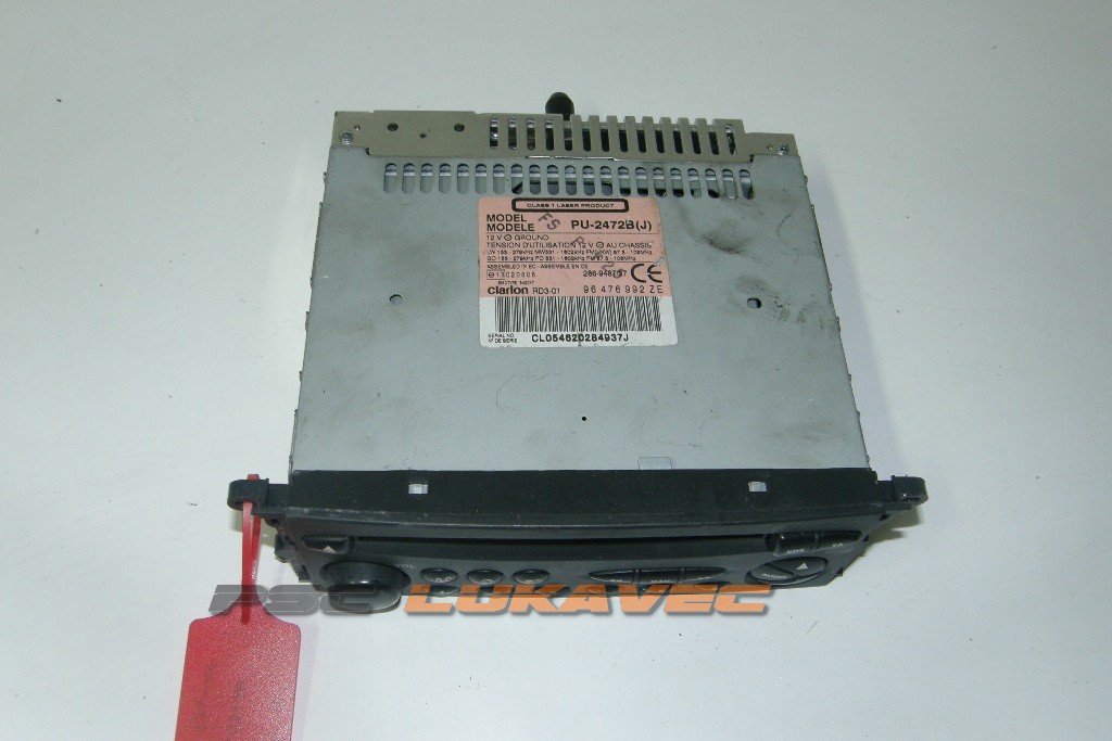 CITROEN C5 CD RADIO 96476992ZE