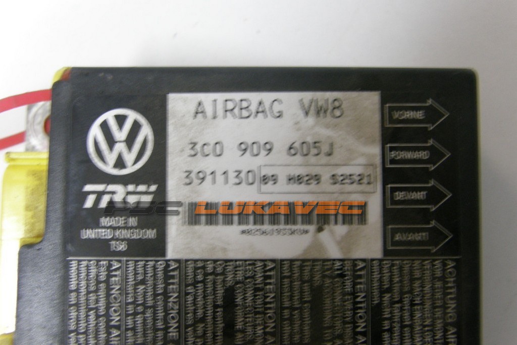 PASSAT CENTRALA ZRAČNIH JASTUKA 3C0909605J 2009.