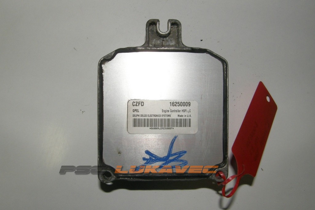 OPEL ASTRA KOMPJUTER MOTORA 1.6 16V 16250009 CZFD HSFI-C 2005.