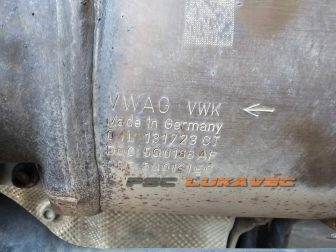 VW PASSAT B8 DPF FILTER B8 KATALIZATOR 5Q0131705BE 04L131723CT